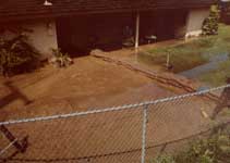 our backyard after the big mudslide